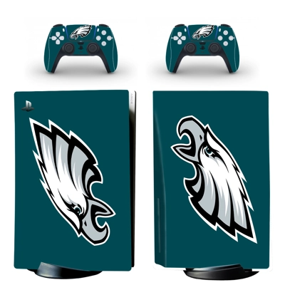 Philadelphia Eagles decal skin for PS5 Digital Console and.. Philadelphia Eagles decal skin for PS5 Digital Console and..