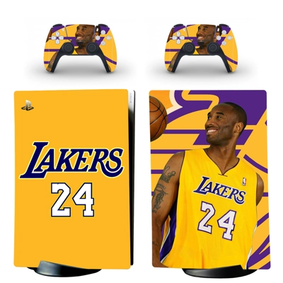 Kobe Bryant decal skin for PS5 Digital Console and two Con.. Kobe Bryant decal skin for PS5 Digital Console and two Con..