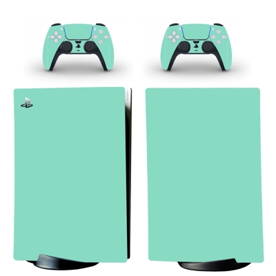 Solid Color decal skin for PS5 Digital Console and two Con.. Solid Color decal skin for PS5 Digital Console and two Con..