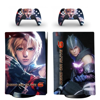 Dead or Alive 6 decal skin for PS5 Digital Console and two.. Dead or Alive 6 decal skin for PS5 Digital Console and two..