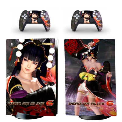 Dead or Alive 6 decal skin for PS5 Digital Console and two.. Dead or Alive 6 decal skin for PS5 Digital Console and two..