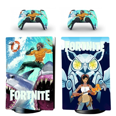 Fortnite decal skin for PS5 Digital Console and two Contro.. Fortnite decal skin for PS5 Digital Console and two Contro..