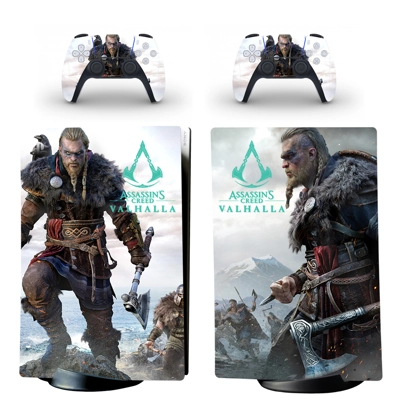 Assassin's Creed Valhalla decal skin for PS5 Digital Conso.. Assassin's Creed Valhalla decal skin for PS5 Digital Conso..