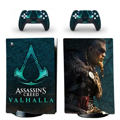 Assassin's Creed Valhalla decal skin for PS5 Digital Conso.. Assassin's Creed Valhalla decal skin for PS5 Digital Conso..