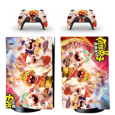 Rabbids Party of Legends decal skin for PS5 Digital Consol.. Rabbids Party of Legends decal skin for PS5 Digital Consol..