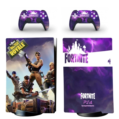 Fortnite decal skin for PS5 Digital Console and two Contro.. Fortnite decal skin for PS5 Digital Console and two Contro..