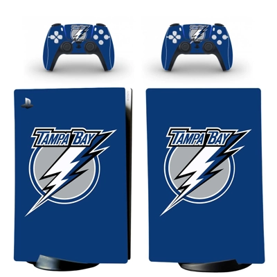 Tampa Bay Rays decal skin for PS5 Digital Console and two .. Tampa Bay Rays decal skin for PS5 Digital Console and two ..