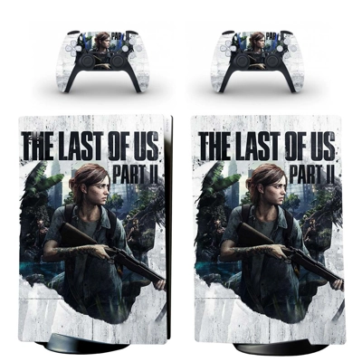 The Last of us decal skin for PS5 Digital Console and two .. The Last of us decal skin for PS5 Digital Console and two ..