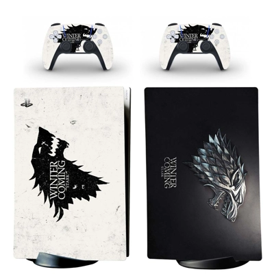 Game of Thrones decal skin for PS5 Digital Console and two.. Game of Thrones decal skin for PS5 Digital Console and two..
