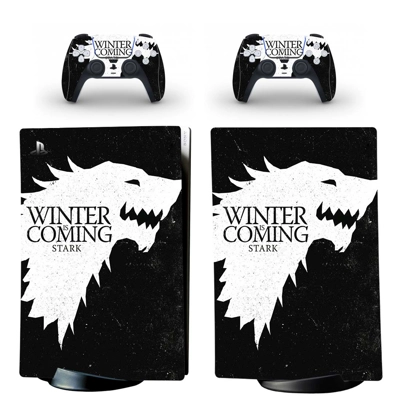 Game of Thrones decal skin for PS5 Digital Console and two.. Game of Thrones decal skin for PS5 Digital Console and two..