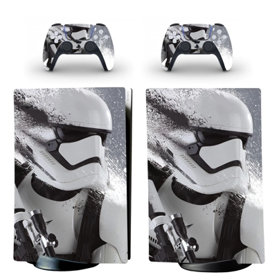 Star Wars decal skin for PS5 Digital Console and two Contr.. Star Wars decal skin for PS5 Digital Console and two Contr..
