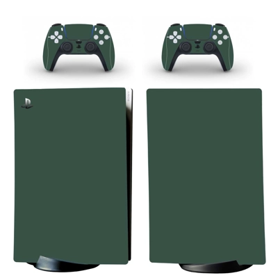 Solid Color decal skin for PS5 Digital Console and two Con.. Solid Color decal skin for PS5 Digital Console and two Con..