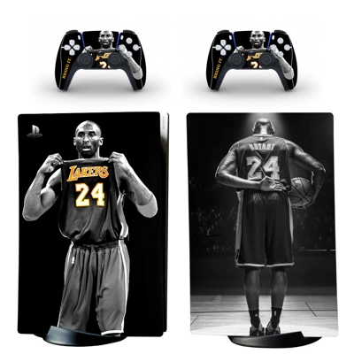 Kobe Bryant decal skin for PS5 Digital Console and two Con.. Kobe Bryant decal skin for PS5 Digital Console and two Con..