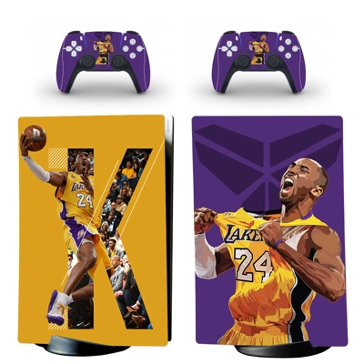 Kobe Bryant decal skin for PS5 Digital Console and two Con.. Kobe Bryant decal skin for PS5 Digital Console and two Con..