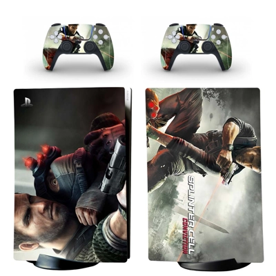 Splinter Cell Conviction decal skin for PS5 Digital Consol.. Splinter Cell Conviction decal skin for PS5 Digital Consol..