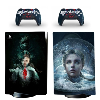Remothered Broken Porcelain decal skin for PS5 Digital Con.. Remothered Broken Porcelain decal skin for PS5 Digital Con..