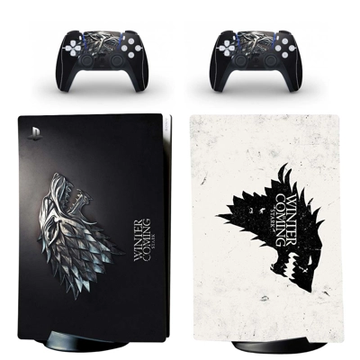 Game of Thrones decal skin for PS5 Digital Console and two.. Game of Thrones decal skin for PS5 Digital Console and two..