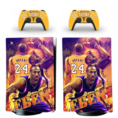 Kobe Bryant decal skin for PS5 Digital Console and two Con.. Kobe Bryant decal skin for PS5 Digital Console and two Con..