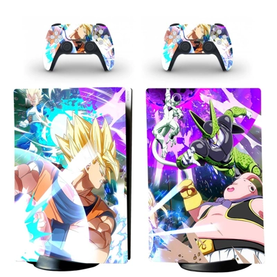 Dragon Ball FighterZ decal skin for PS5 Digital Console an.. Dragon Ball FighterZ decal skin for PS5 Digital Console an..