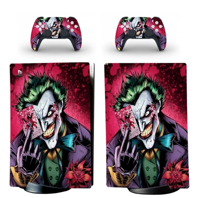 The Joker decal skin for PS5 Digital Console and two Contr.. The Joker decal skin for PS5 Digital Console and two Contr..
