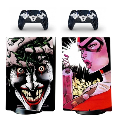 The Joker decal skin for PS5 Digital Console and two Contr.. The Joker decal skin for PS5 Digital Console and two Contr..