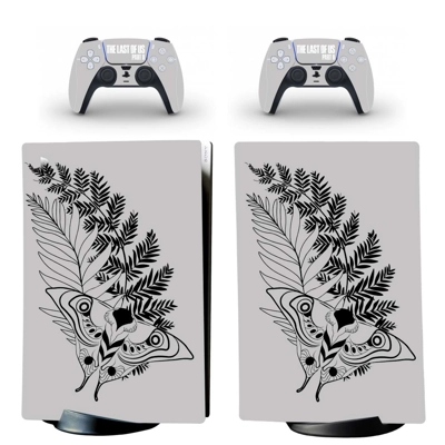 Floral Texture decal skin for PS5 Digital Console and two .. Floral Texture decal skin for PS5 Digital Console and two ..