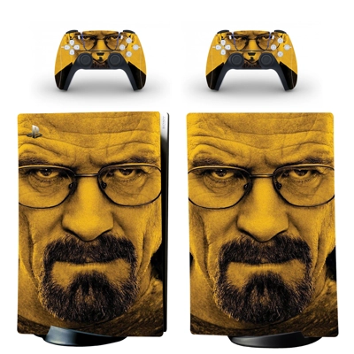 Breaking Bad decal skin for PS5 Digital Console and two Co.. Breaking Bad decal skin for PS5 Digital Console and two Co..