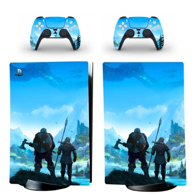 God of War decal skin for PS5 Digital Console and two Controllers