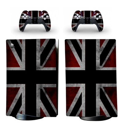 UK Flag decal skin for PS5 Digital Console and two Control.. UK Flag decal skin for PS5 Digital Console and two Control..