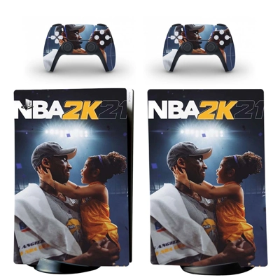 NBA 2K21 decal skin for PS5 Digital Console and two Contro.. NBA 2K21 decal skin for PS5 Digital Console and two Contro..
