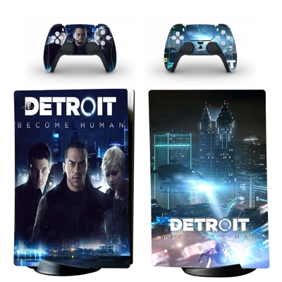 Detroit Become Human decal skin for PS5 Digital Console an.. Detroit Become Human decal skin for PS5 Digital Console an..