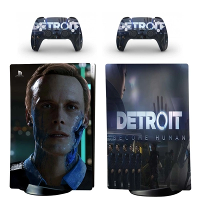 Detroit Become Human decal skin for PS5 Digital Console an.. Detroit Become Human decal skin for PS5 Digital Console an..