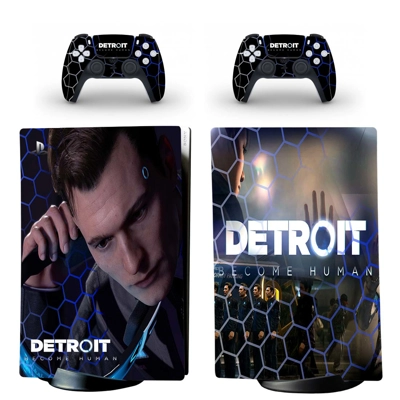 Detroit Become Human decal skin for PS5 Digital Console an.. Detroit Become Human decal skin for PS5 Digital Console an..
