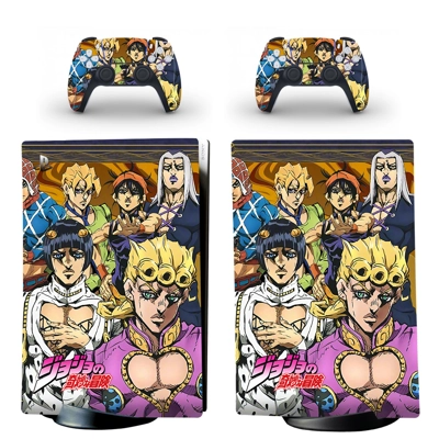 Jojo's fantasy adventure decal skin for PS5 Digital Consol.. Jojo's fantasy adventure decal skin for PS5 Digital Consol..