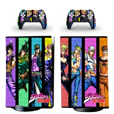 Jojo's fantasy adventure decal skin for PS5 Digital Consol.. Jojo's fantasy adventure decal skin for PS5 Digital Consol..