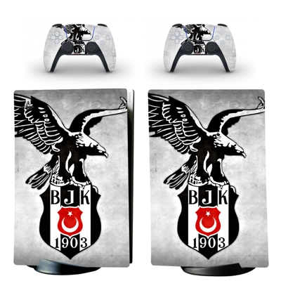 Besiktas FT decal skin for PS5 Digital Console and two Con.. Besiktas FT decal skin for PS5 Digital Console and two Con..