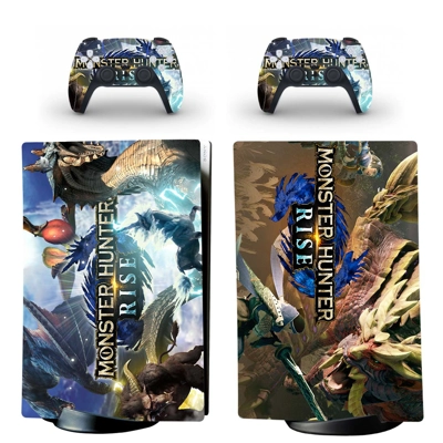Monster Hunter Rise decal skin for PS5 Digital Console and.. Monster Hunter Rise decal skin for PS5 Digital Console and..