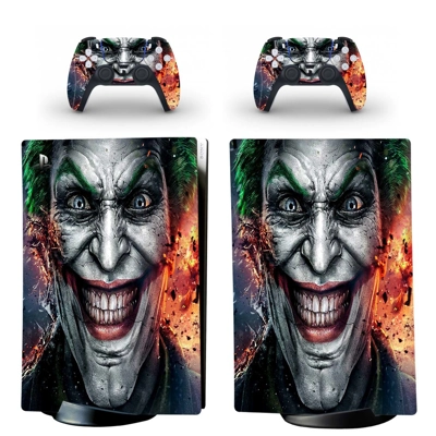 The Clown decal skin for PS5 Digital Console and two Contr.. The Clown decal skin for PS5 Digital Console and two Contr..