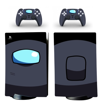 Among Us decal skin for PS5 Digital Console and two Contro.. Among Us decal skin for PS5 Digital Console and two Contro..