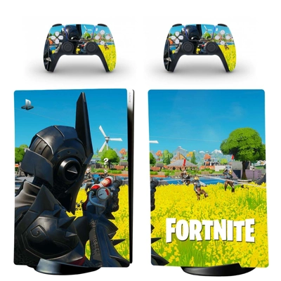 Fortnite decal skin for PS5 Digital Console and two Contro.. Fortnite decal skin for PS5 Digital Console and two Contro..