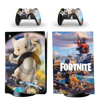 Fortnite decal skin for PS5 Digital Console and two Contro.. Fortnite decal skin for PS5 Digital Console and two Contro..