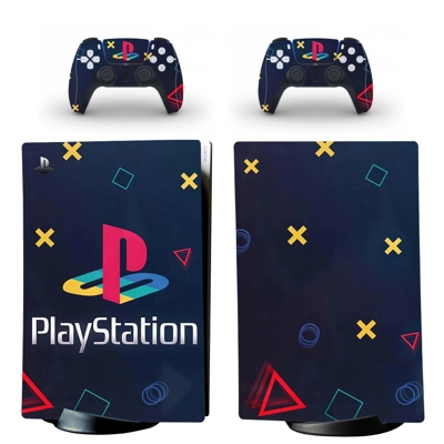 Classic decal skin for PS5 Digital Console and two Control.. Classic decal skin for PS5 Digital Console and two Control..
