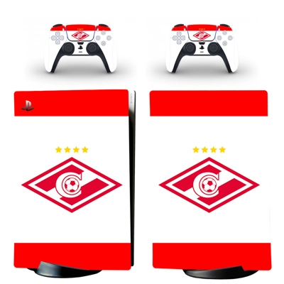 Spartak Moscow FC decal skin for PS5 Digital Console and t.. Spartak Moscow FC decal skin for PS5 Digital Console and t..