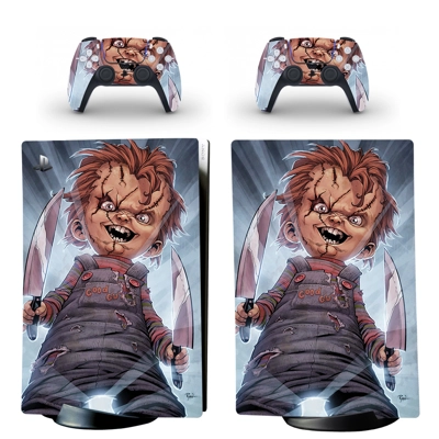 Ghost baby decal skin for PS5 Digital Console and two Controllers