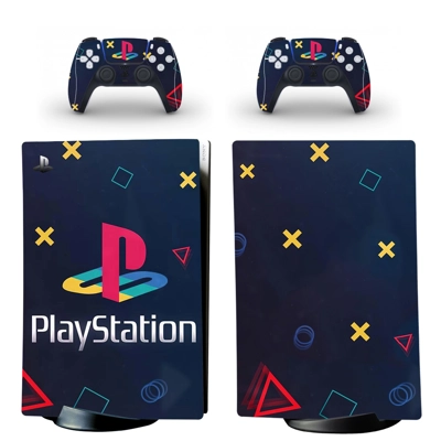 Classic decal skin for PS5 Digital Console and two Control.. Classic decal skin for PS5 Digital Console and two Control..