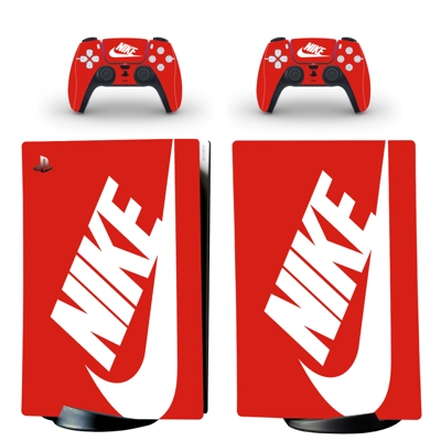 Nike decal skin for PS5 Digital Console and two Controllers Nike decal skin for PS5 Digital Console and two Controllers