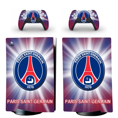 Paris Saint Germain FC decal skin for PS5 Digital Console .. Paris Saint Germain FC decal skin for PS5 Digital Console ..