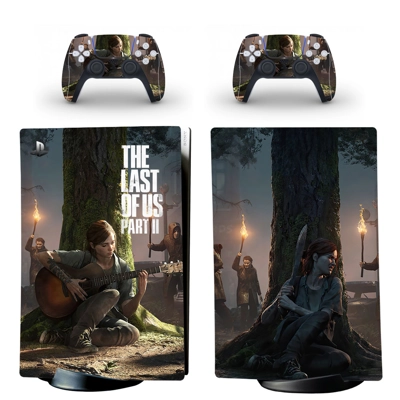 The Last of us decal skin for PS5 Digital Console and two .. The Last of us decal skin for PS5 Digital Console and two ..