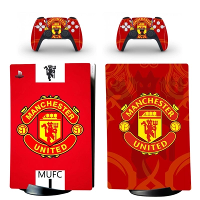 Manchester United decal skin for PS5 Digital Console and t.. Manchester United decal skin for PS5 Digital Console and t..