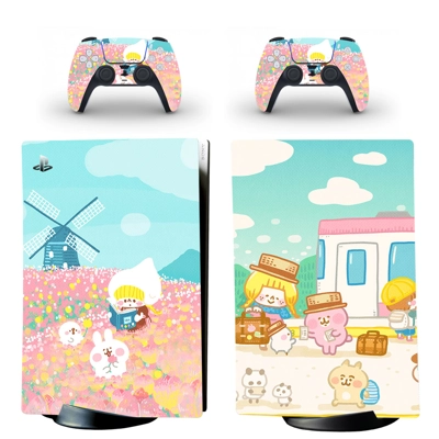 Rabbit Chicken decal skin for PS5 Digital Console and two .. Rabbit Chicken decal skin for PS5 Digital Console and two ..